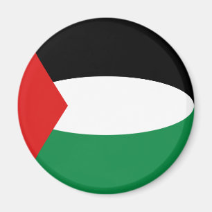 Imã Ímã de Bandeira Olho de Peixe da Palestina
