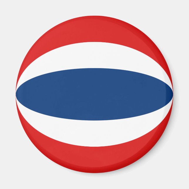 Imã Ímã de Bandeira Olho de Peixe da Tailândia (Frente)