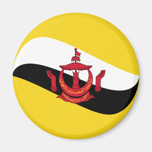 Imã Ímã de Bandeira Olho de Peixe de Brunei