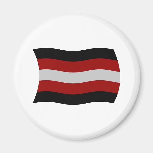Imã Ímã de Bandeira Satanista (Frente)