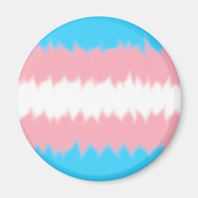 Imã Ímã de Bandeira Trans (Frente)