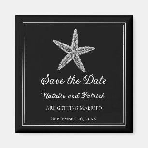 Imã Ímã de Black Starfish para Salvar a Data