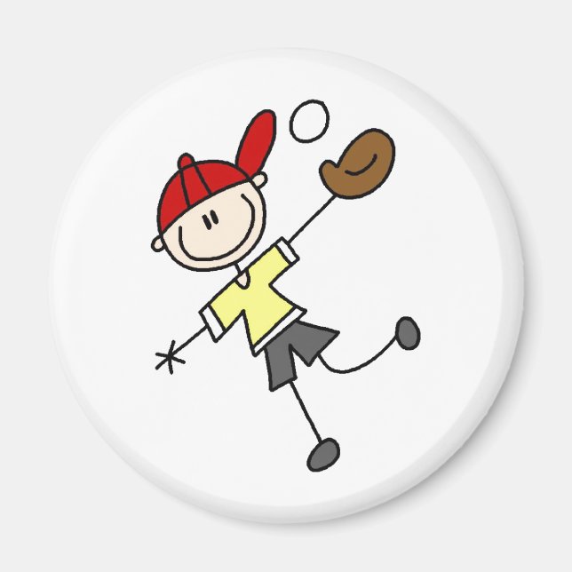 Imã Ímã de Bola de Beisebol (Frente)