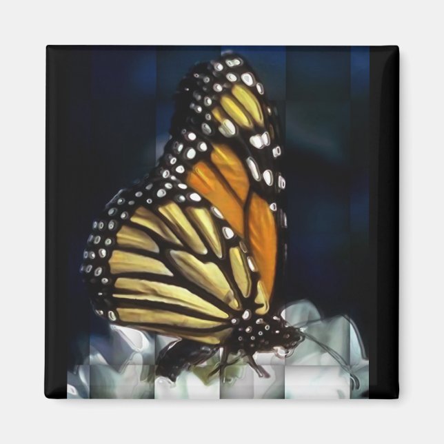 Imã ímã de borboleta (Frente)