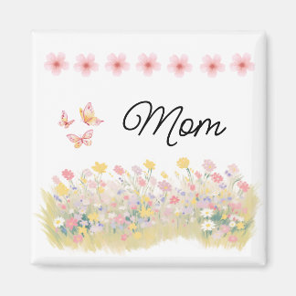 Imã Ímã de Borboleta de Flor Silvestre Personalizado