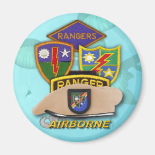 Imã ímã de bordo de rangersiraq vietnam veterans