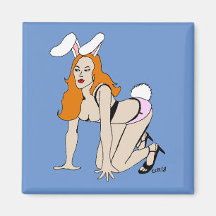 Imã ímã de bunnygirl