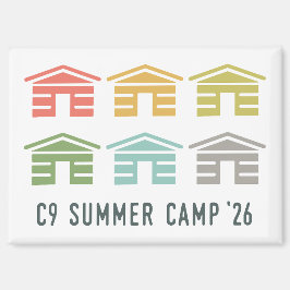 Imã Ímã de Cabine do Acampamento de Verão C9 2026