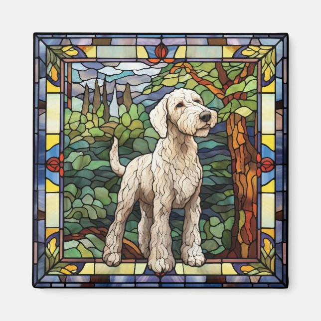 Imã Ímã de Cachorro Airedale (Frente)