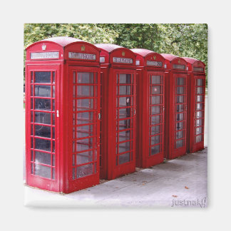 Imã ímã de caixa vermelha