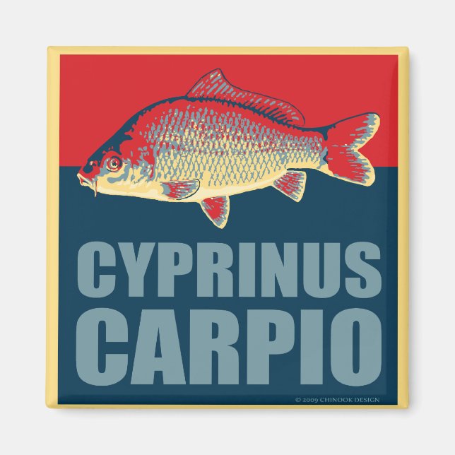 Imã ímã de carpa (Frente)