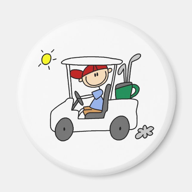 Imã Ímã de Carrinho de Golfe (Frente)