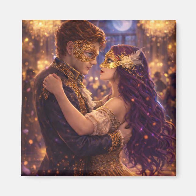 Imã Ímã de Casal Amethyst Masquerade (Frente)