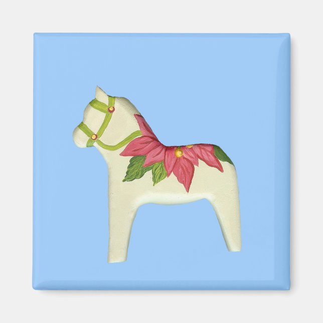 Imã Ímã de Cavalo Dala Poinsettia (Frente)