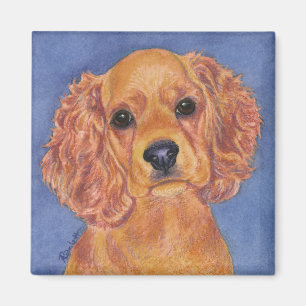 Imã Ímã de cocker spaniel - "Addie "