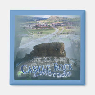 Imã Ímã de Colorado da rocha do castelo