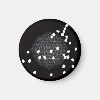 Imã Ímã de Cozinha com Padrão de Puzzle Quebrado