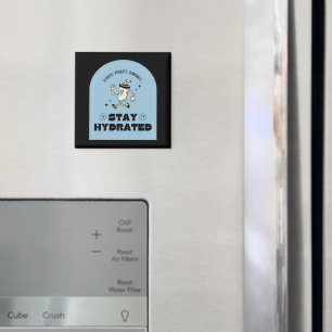 Imã Ímã de Cozinha Retro 'Mantenha-se Hidratado'