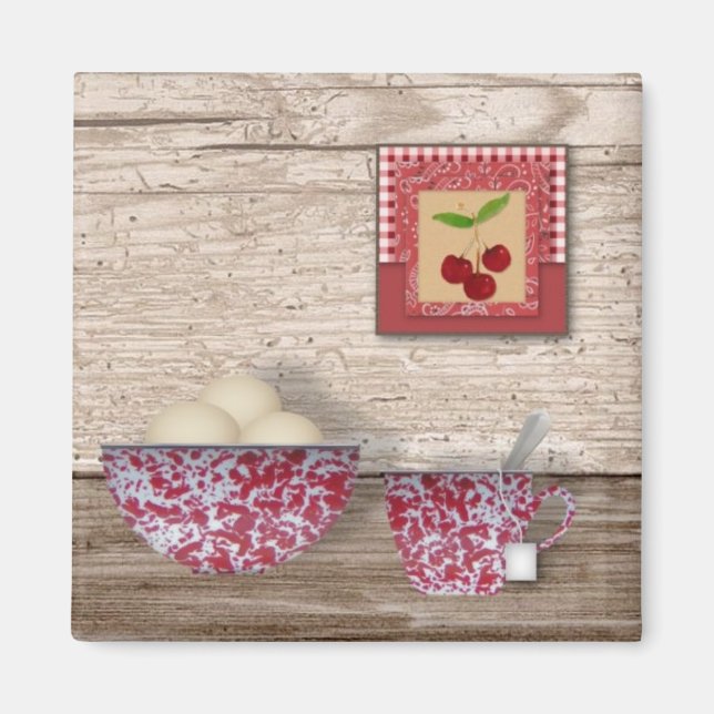 Imã Ímã de Cozinha Rústica (Frente)