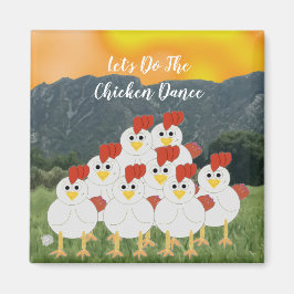 Imã Ímã de Dança Engraçada de Frango