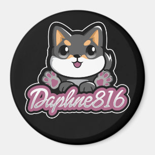 Imã Ímã de Daphne 816 - preto