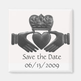 Imã Ímã de data de salvar Claddagh irlandês