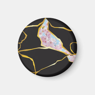 Imã Ímã de Design Kintsugi Editável