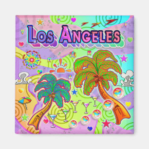 Imã Ímã de Destino de Férias de Los Angeles