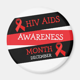 Imã Ímã de dezembro do MÊS da CONSCIÊNCIA do AIDS