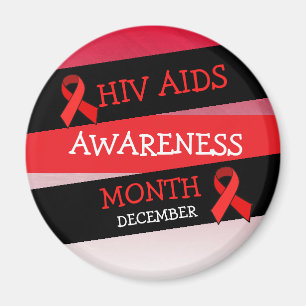 Imã Ímã de dezembro do MÊS da CONSCIÊNCIA do AIDS 
