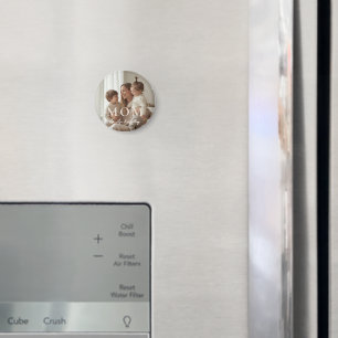 Imã Ímã de Dia das Mães com Foto Personalizada Moderna