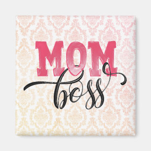 IMÃ ÍMÃ DE DIA DAS MÃES ROSA - CHEFE MÃE