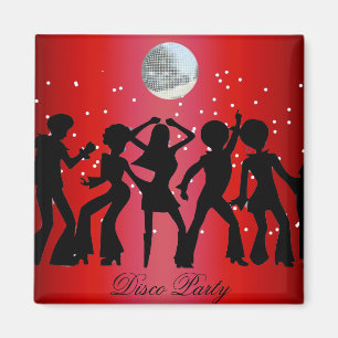 Imã Ímã de Disco Party Salve a Data