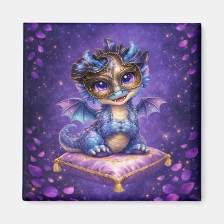 Imã Ímã de Dragão Roxo Celestial Caprichoso