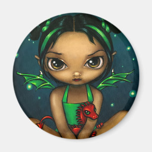 Imã "Ímã de Dragonling verde"