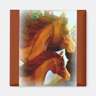 Imã ímã de égua e pônei