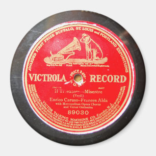 Imã Ímã de Enrico Caruso Victrola
