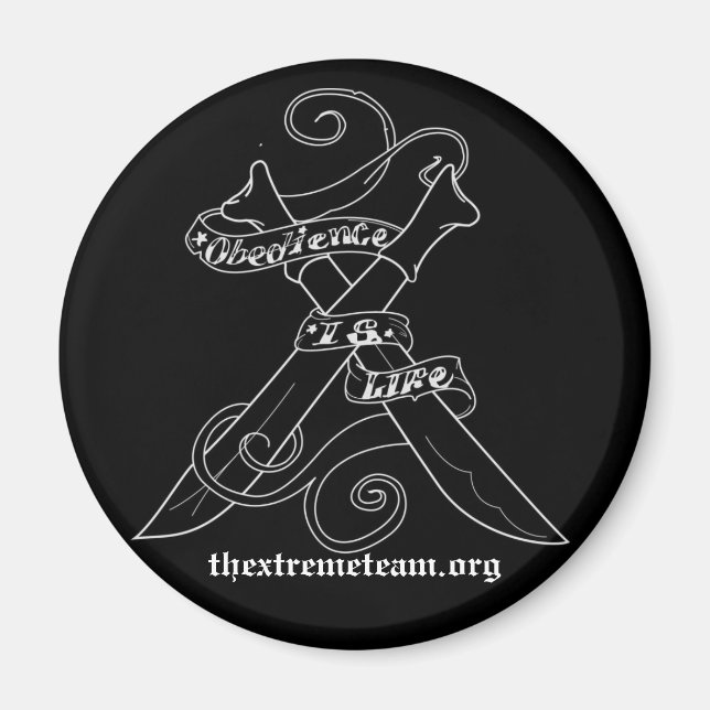 Imã ímã de equipe xtreme (Frente)