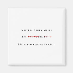 Imã Ímã de Escritor/Editor