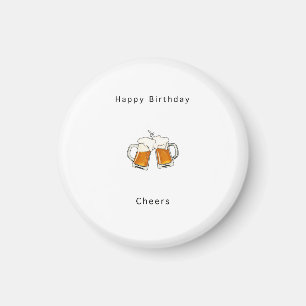 Imã Ímã de Feliz Aniversário, Cheers cerveja