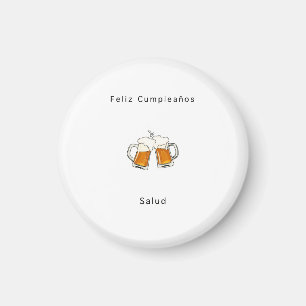 Imã Ímã de feliz aniversário, presente de aniversário 