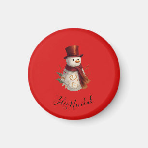 Imã Ímã de Feliz Natal - Feliz Navidad