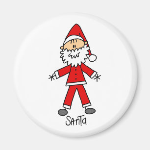 Imã Ímã de Figura de Palito do Papai Noel