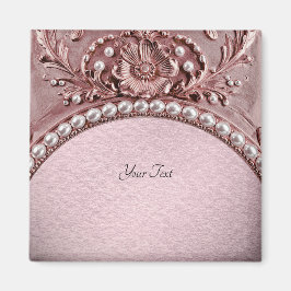 Imã Ímã de Flor Rosa