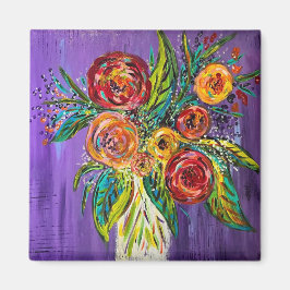 Imã Ímã de Flores em Vaso