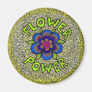 Imã Ímã de flower power