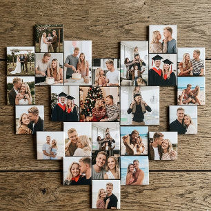 Imã Ímã de Foto Personalizado para Casamento, Memórias