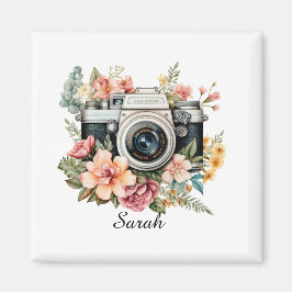 Imã Ímã de Fotógrafo Personalizado