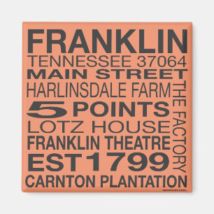 Imã Ímã de Franklin Tennessee
