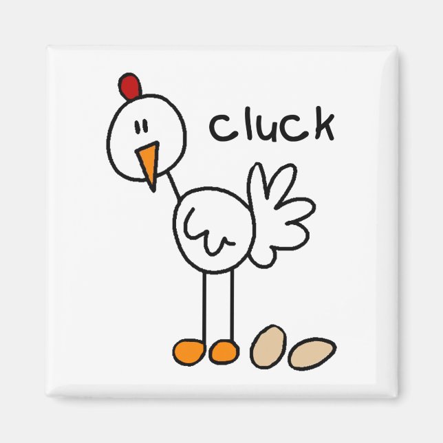 Imã Ímã de Galinha Cluck (Frente)